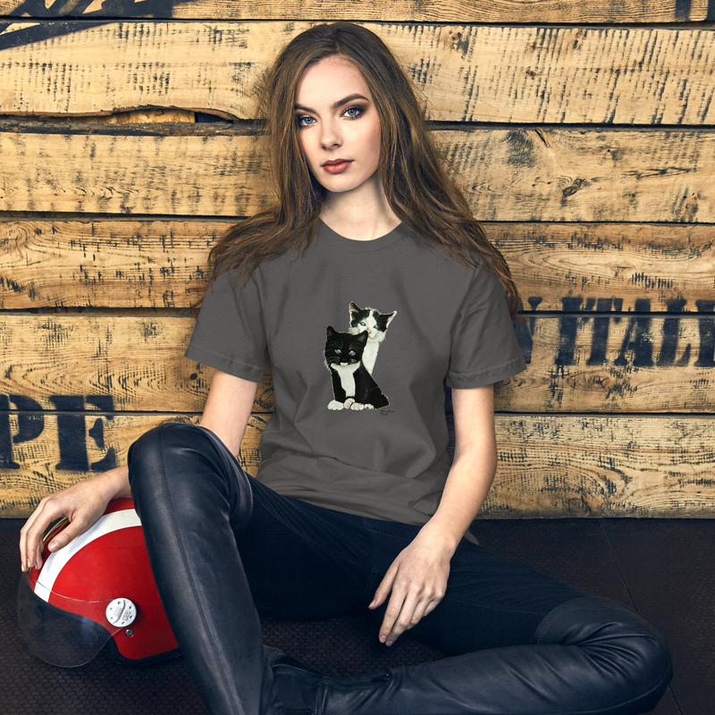 No Words Needed - Unisex t-shirt – S, Asphalt