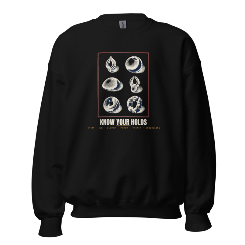 Know Your Holds Crewneck mockup