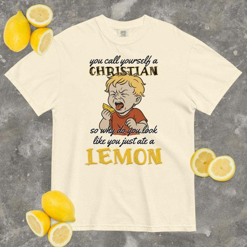 Lemon Christian - Comfort Colors