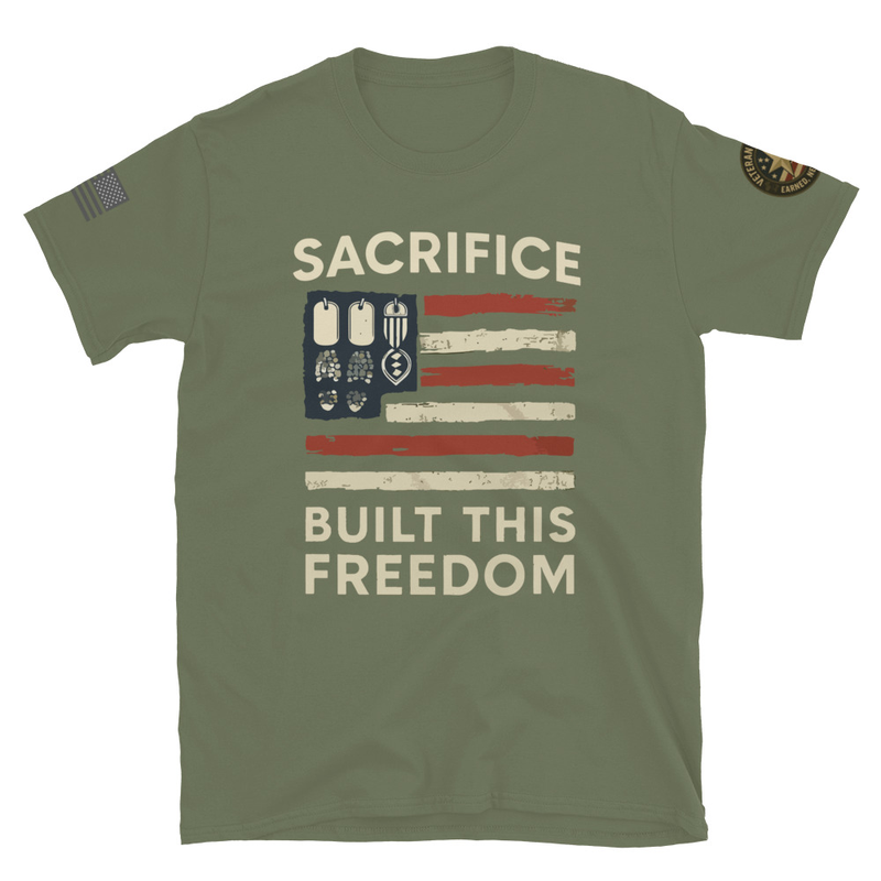 Short-Sleeve Unisex T-Shirt – S, Military Green