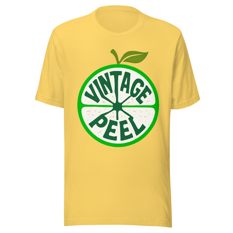 Vintage 'Lime' Peel Unisex t-shirt