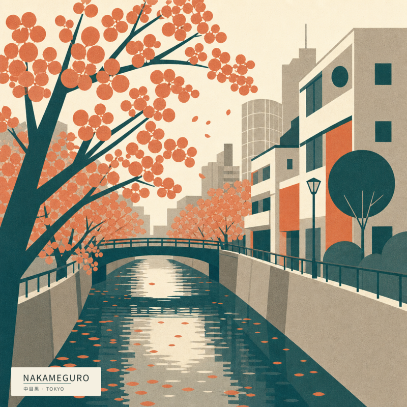 Nakameguro（中目黒）のアートワーク
