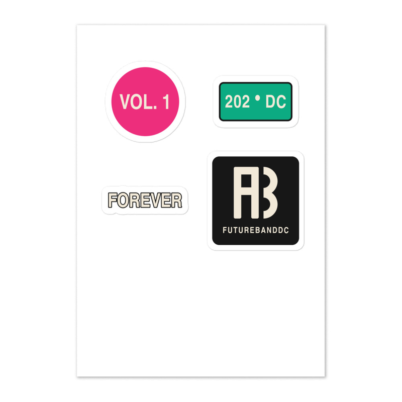 FutureBandDC FOREVER Sticker Pack