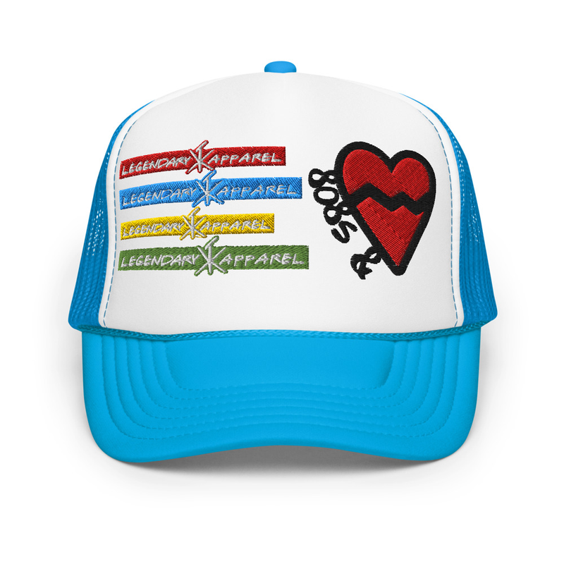 [ heartless </3 ] Trucker – One size, Blue / White / Blue