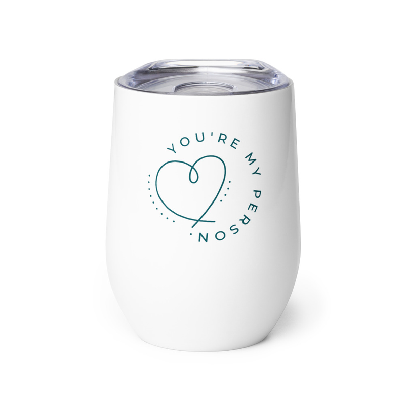 Heart Insulated Stainless Steel Travel Mug