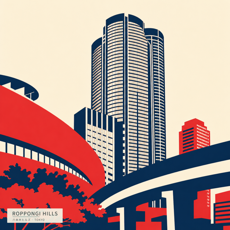 Roppongi Hills(六本木ヒルズ)のアートワーク