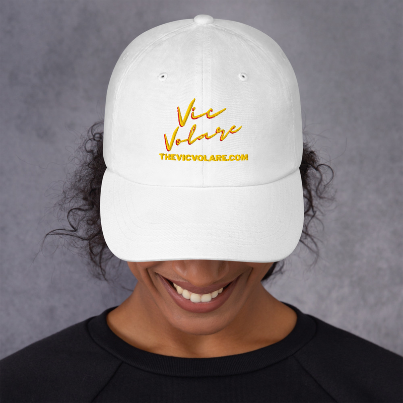 Vic's Embroidered Signature Dad hat