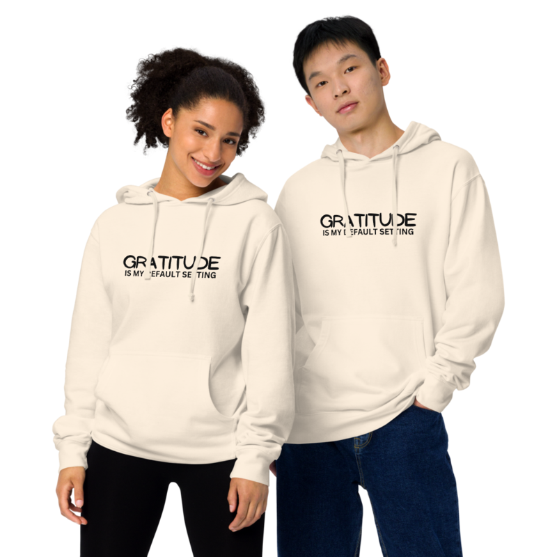 Unisex midweight hoodie – S, Bone
