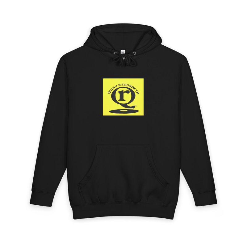 Quinn Records TM Signature Unisex heavyweight pullover hoodie