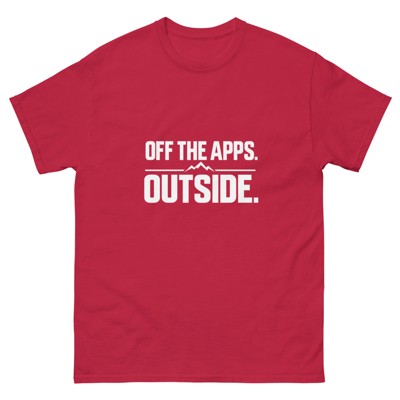 Off the Apps Outside - Unisex classic tee