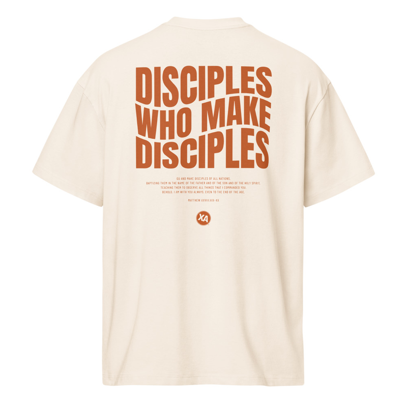 XA Disciples - Box Tee – S, Vintage White