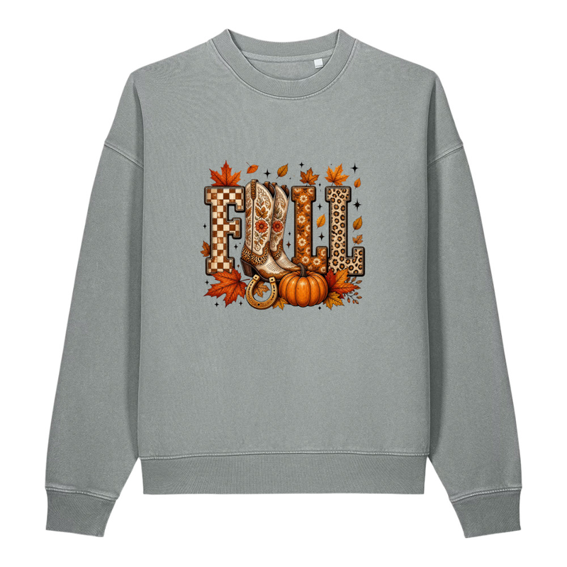 Women's Fall Vintage crewneck sweatshirt – view 3