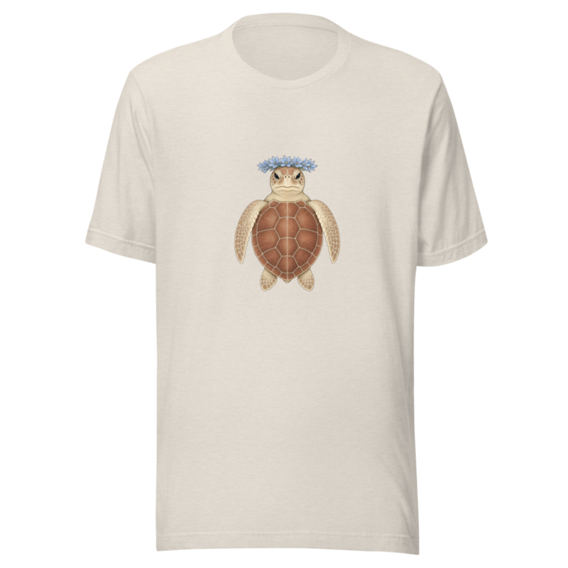 Loggerhead Flower Crown Tee — Floof
