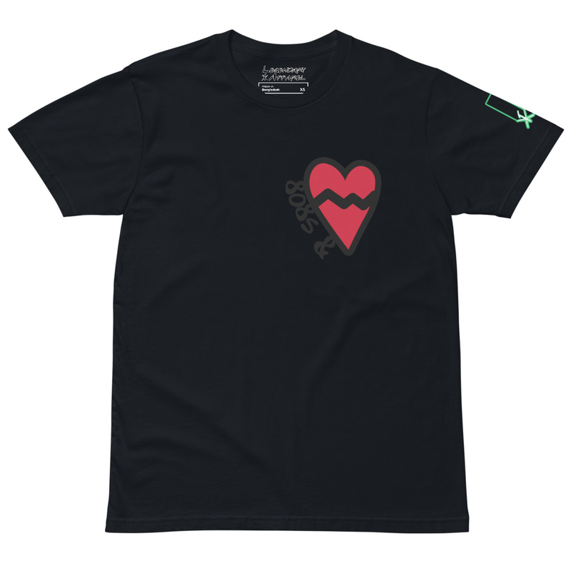 [ heartless </3 ] Premium tee – M, Navy