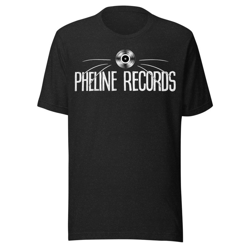Pheline Records Black Unisex t-shirt