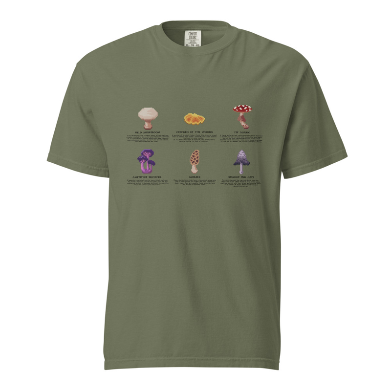 Single Mushrooms Graphic | Unisex T-Shirt