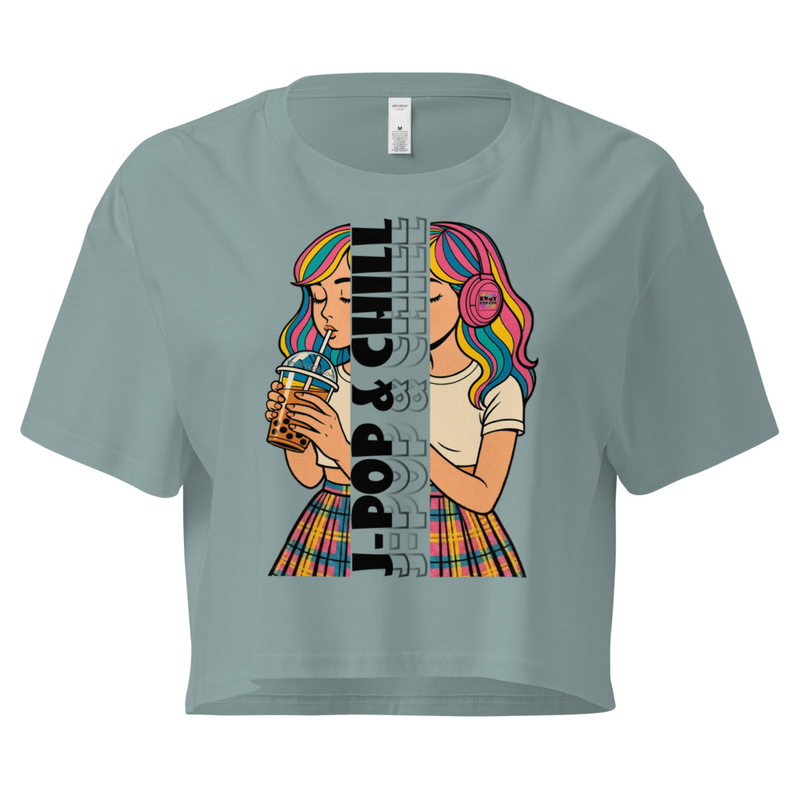 J-Pop & Chill Women’s crop top