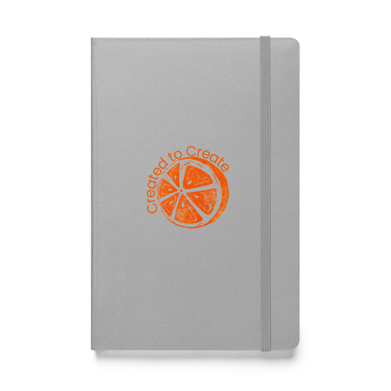 Sacral Chakra Hardcover bound notebook