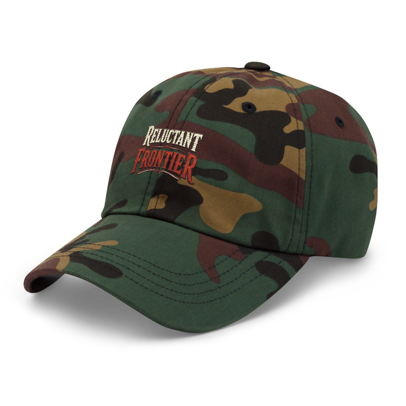 Reluctant Frontier Logo Baseball Cap view 3