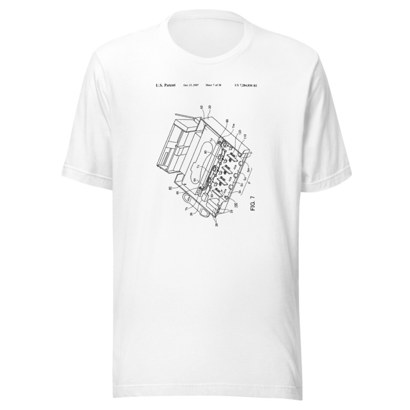 Patent US7284830 - Symphony of Interlocking Parts