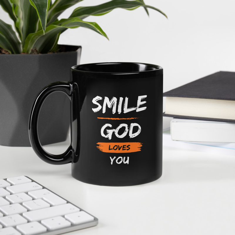 Smile God Love You - Mug – Image 3