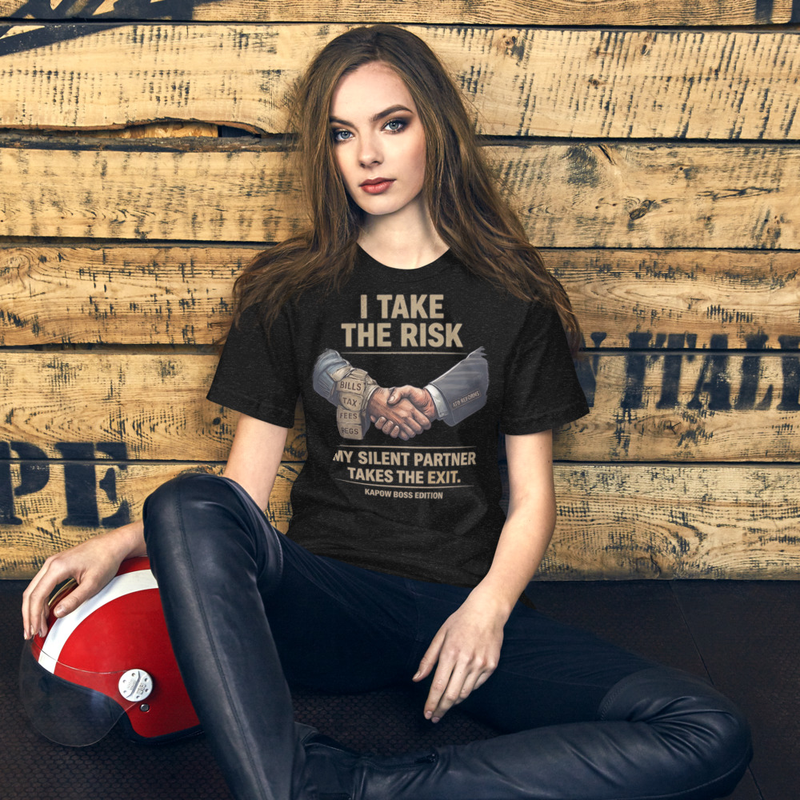 "My Silent Partner" Australia Tax Reform Unisex T-Shirt | ATO Edition