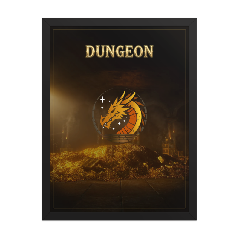 Dungeon Vault Poster — front view