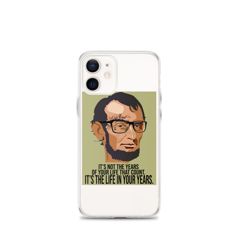 Punk Gothic - Abraham Lincoln - Tattoos iPhone Case