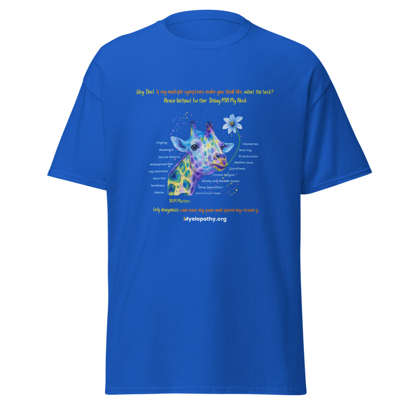 Giraffe DCM Matters Classic Tee Dark – L, Royal