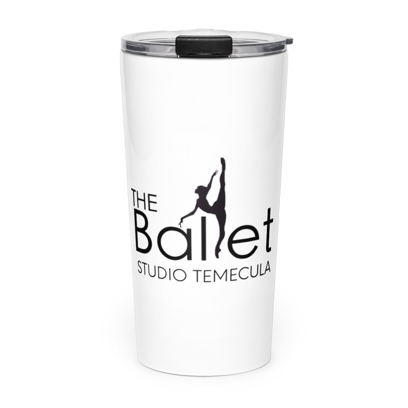 Tapered stainless steel tumbler – 20oz, White