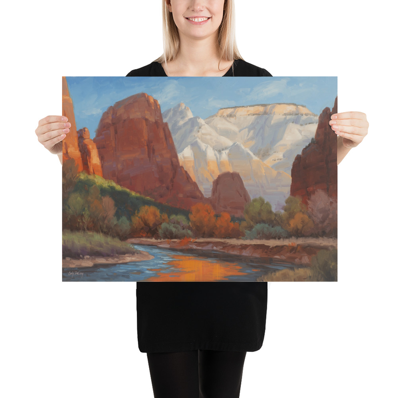 Angels Rising - Fine Art Poster Print – 18″×24″