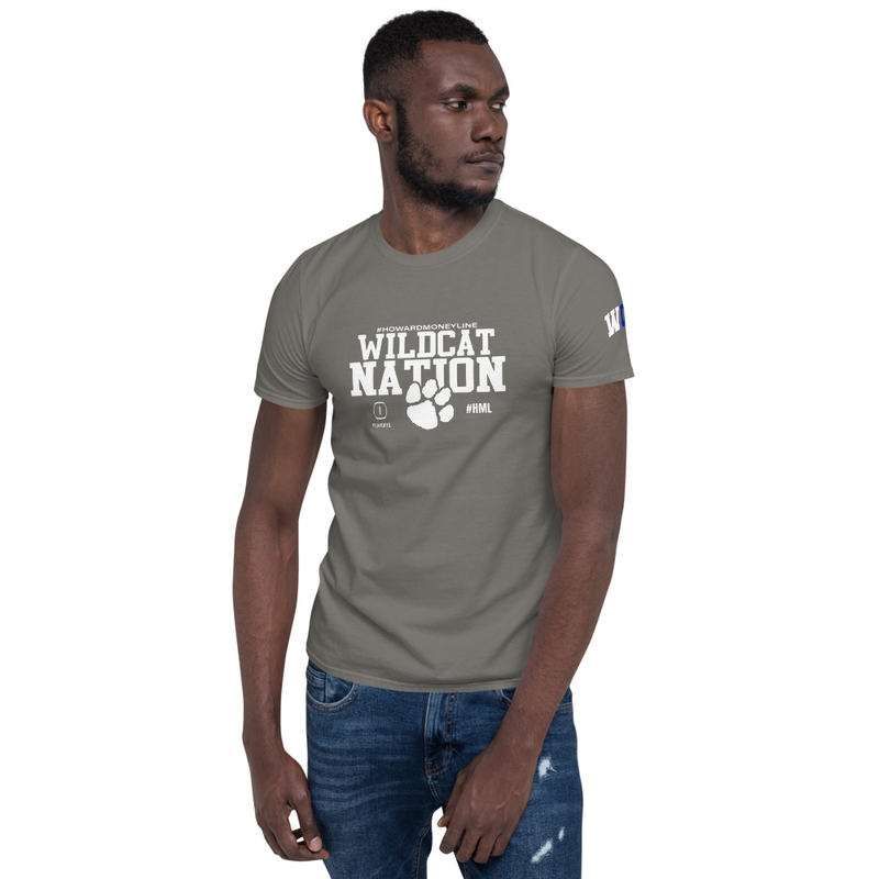Wildcat Nation T-shirt - HML – XL, Charcoal