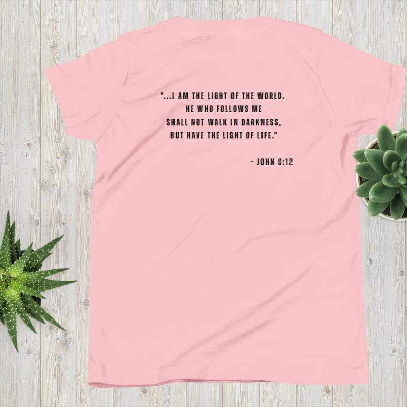 Follow Me - Youth Short Sleeve T-Shirt Lighter colors