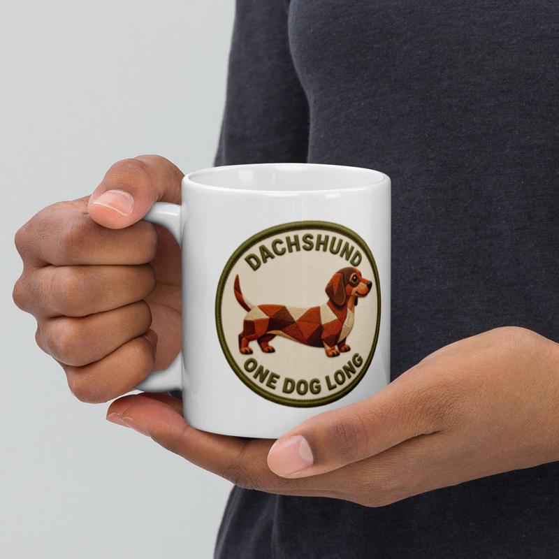 One Dog Long Dachshund Mug — Floof