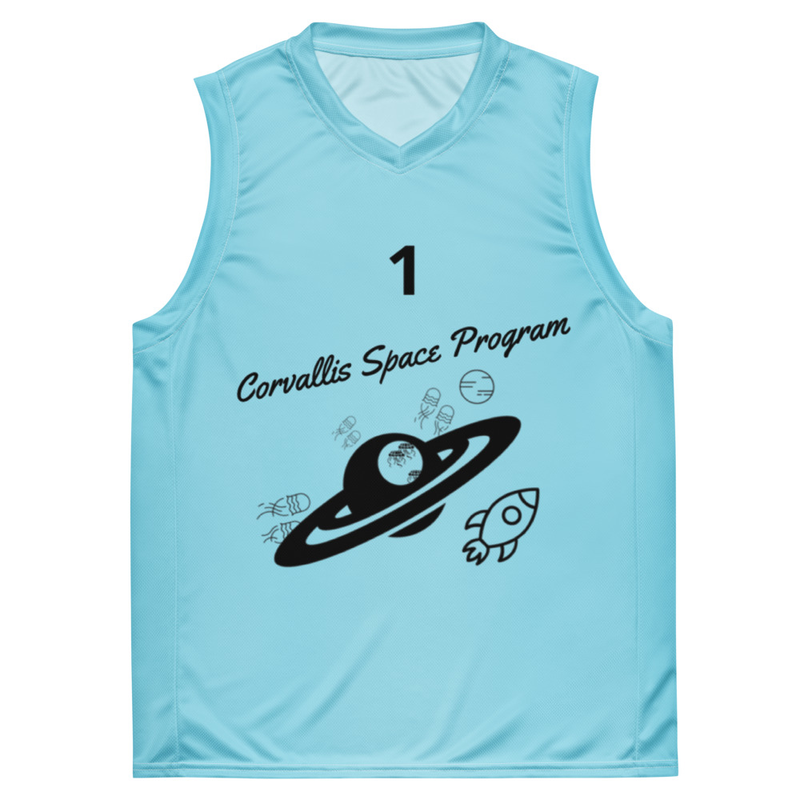 Corvallis Space Program Recycled Basketball Jersey