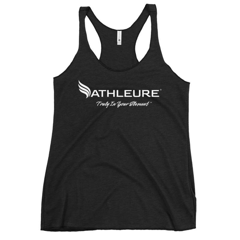 ATHLEURE® Women's Racerback Tank – S, Vintage Black