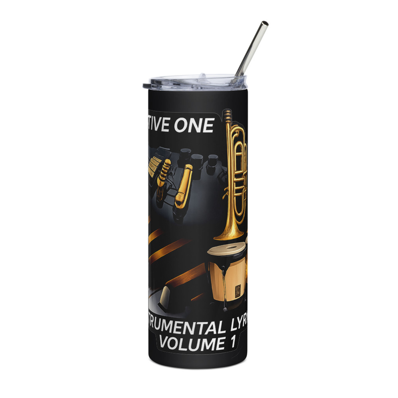 Instrumental Lyrics Stainless Steel Tumbler