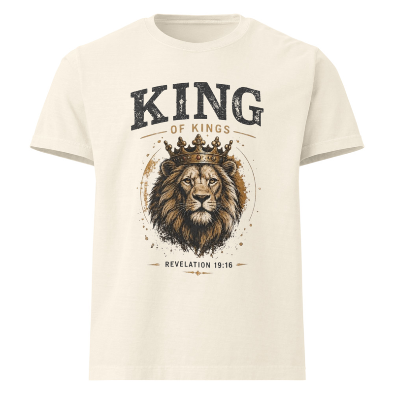 King of Kings Lion Oversized Christian T-Shirt