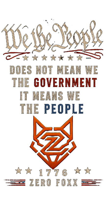 We the People — Liberty & Justice Eagle | Double-Sided Tee — Back Print