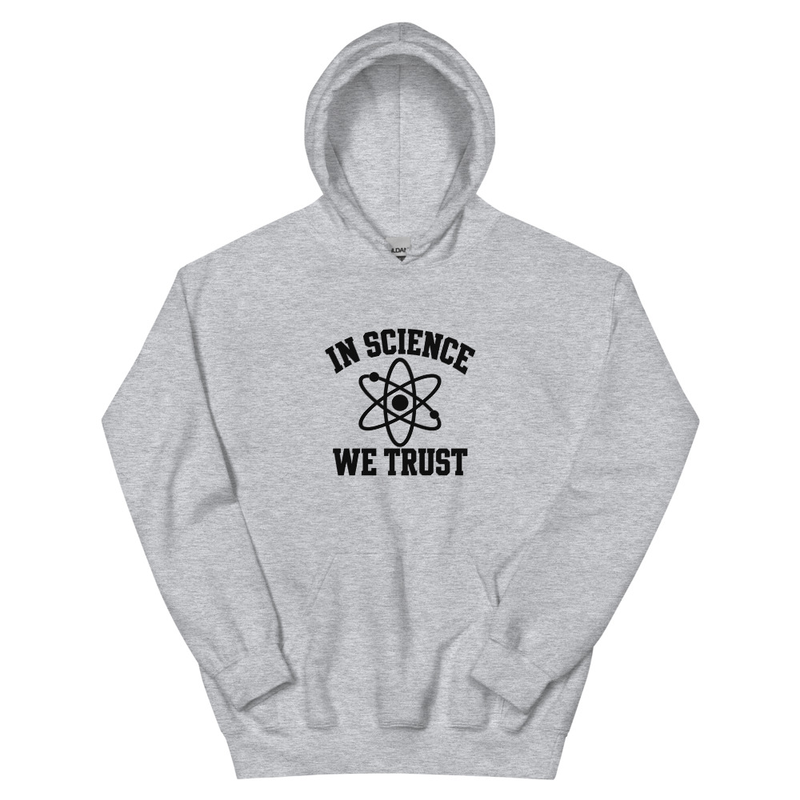 In Science We Trust Hoodie product view 7