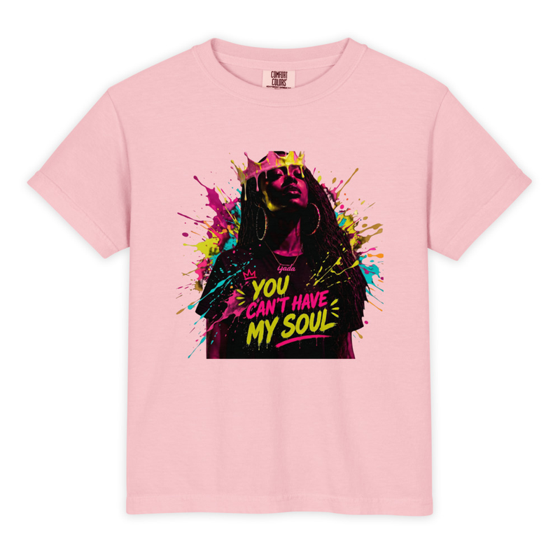 Youth Garment-Dyed Heavyweight "You Can't Have My Soul ijada Portrait" T-Shirt - Comfort Colors 9018