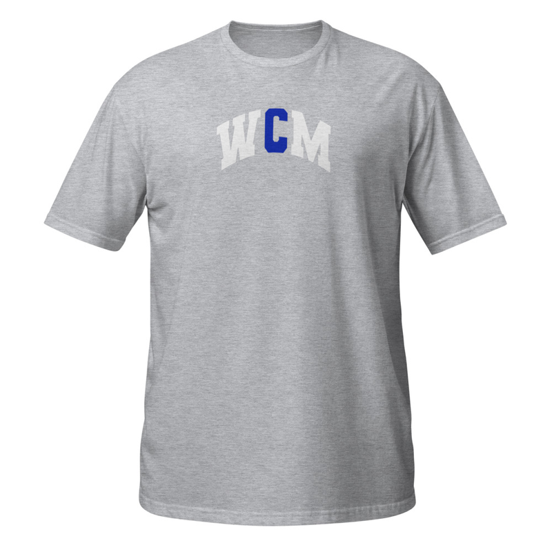 WCM Short-Sleeve Unisex T-Shirt – XL, Sport Grey