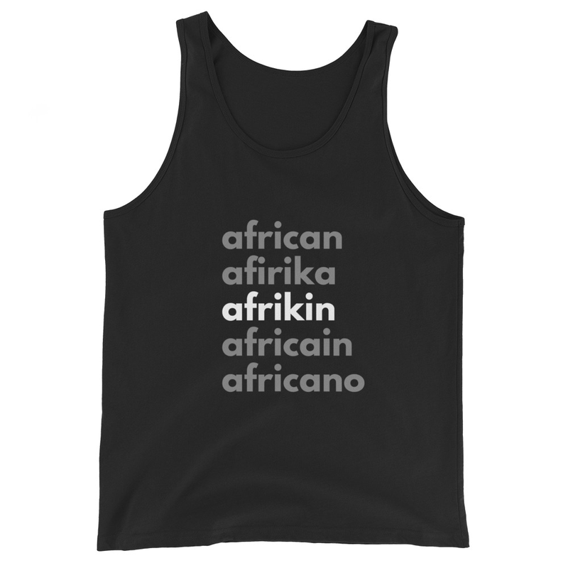 I Am Afrikin Unisex Tank Top