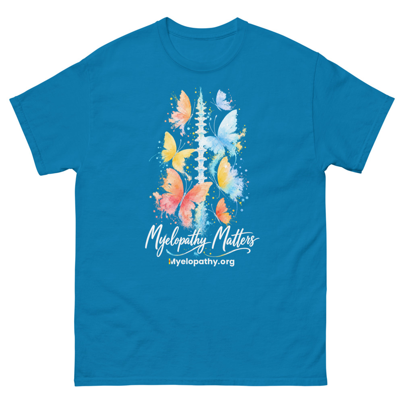 Butterfly Spine Unisex T – XL, Sapphire