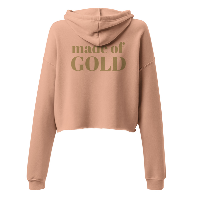 Made of GOLD Crop Hoodie – Image 8
