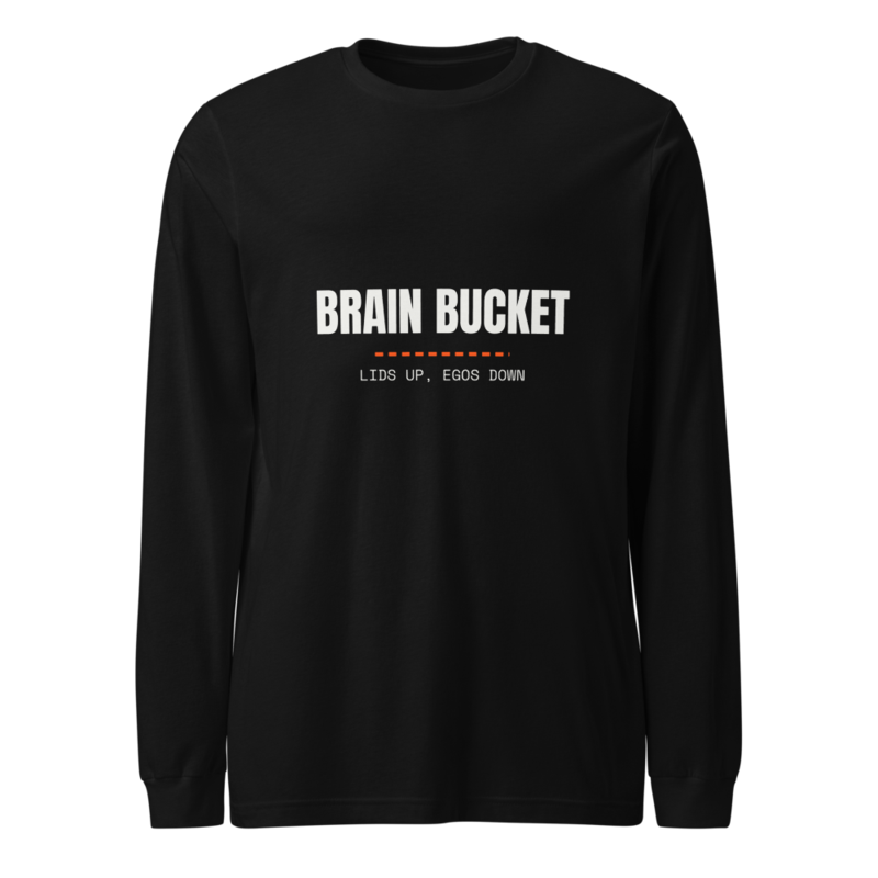 BRAIN BUCKET Long Sleeve mockup
