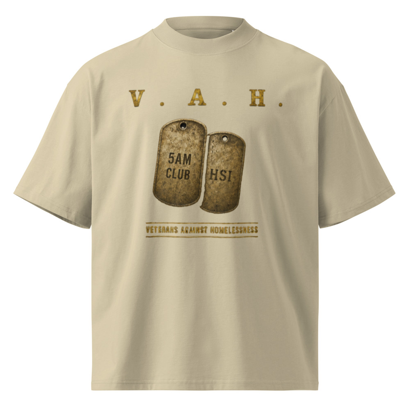 V. A. H. VETERANS AGAINST HOMELESSNESS  – XL, Stone