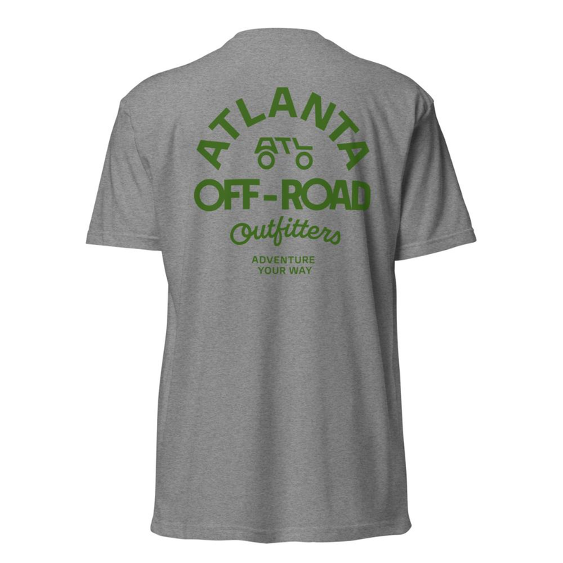 Brand Mark T-Shirt (F/R) - GREEN LOGO