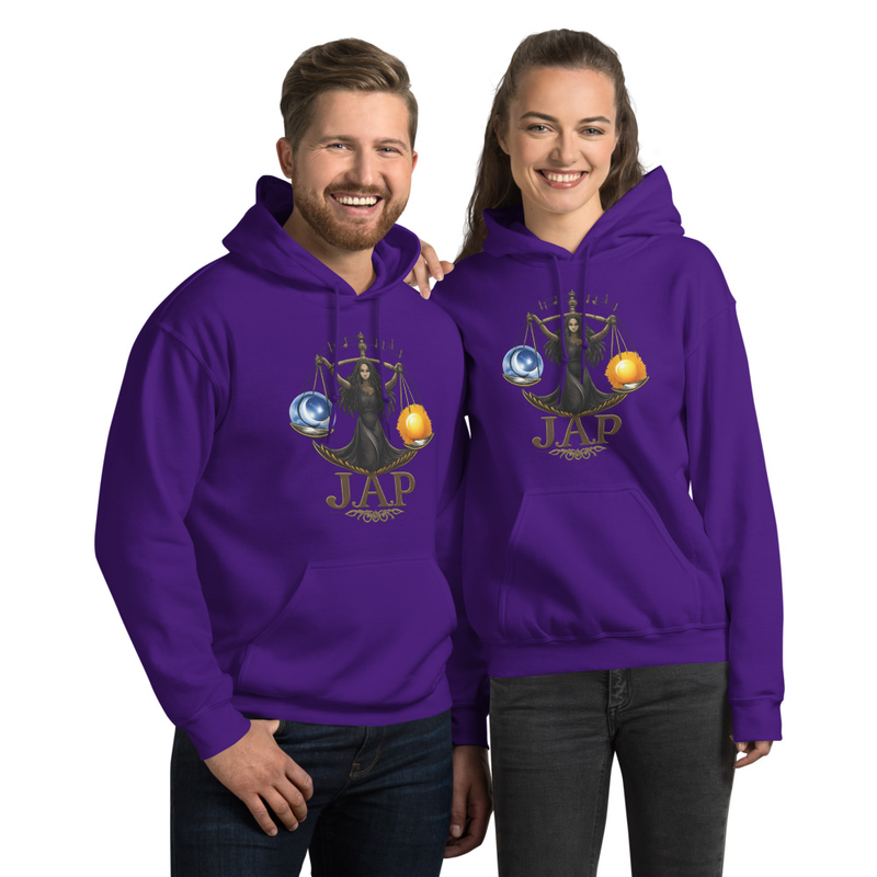 J.A.P Goddess Unisex Hoodie – S, Purple
