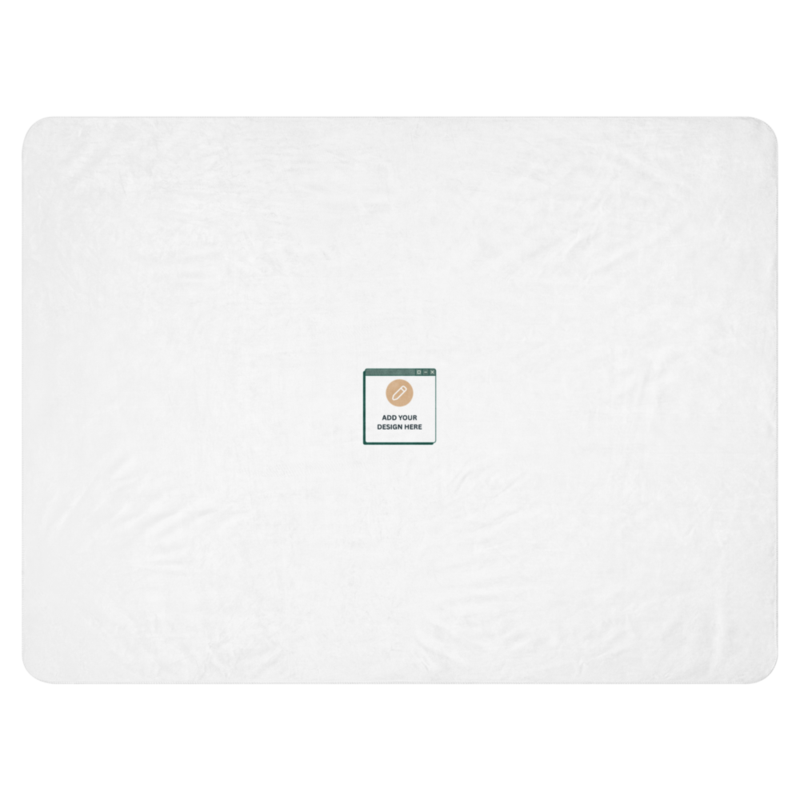 Sherpa blanket / 60″×80″